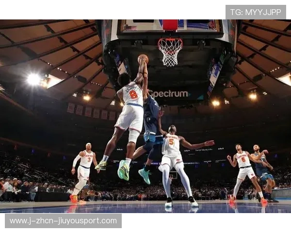 唐斯低位单打，尼克斯内线核心的崛起